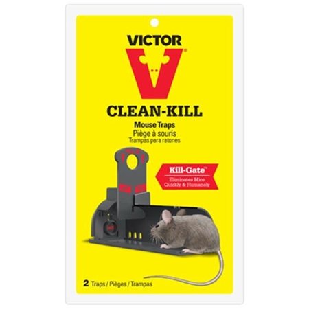 WOODSTREAM Woodstream M162S Clean Kill Mouse Trap; 2 Pack 187396